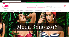 Desktop Screenshot of lenceriaemi.com